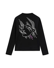 Load image into Gallery viewer, Black Longsleeve Face - QUBO Worldwide
