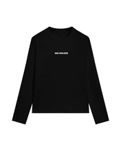 Load image into Gallery viewer, Black Longsleeve Roses - QUBO Worldwide

